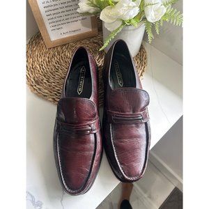 Mens Burgandy Brown Florsheim Size 12